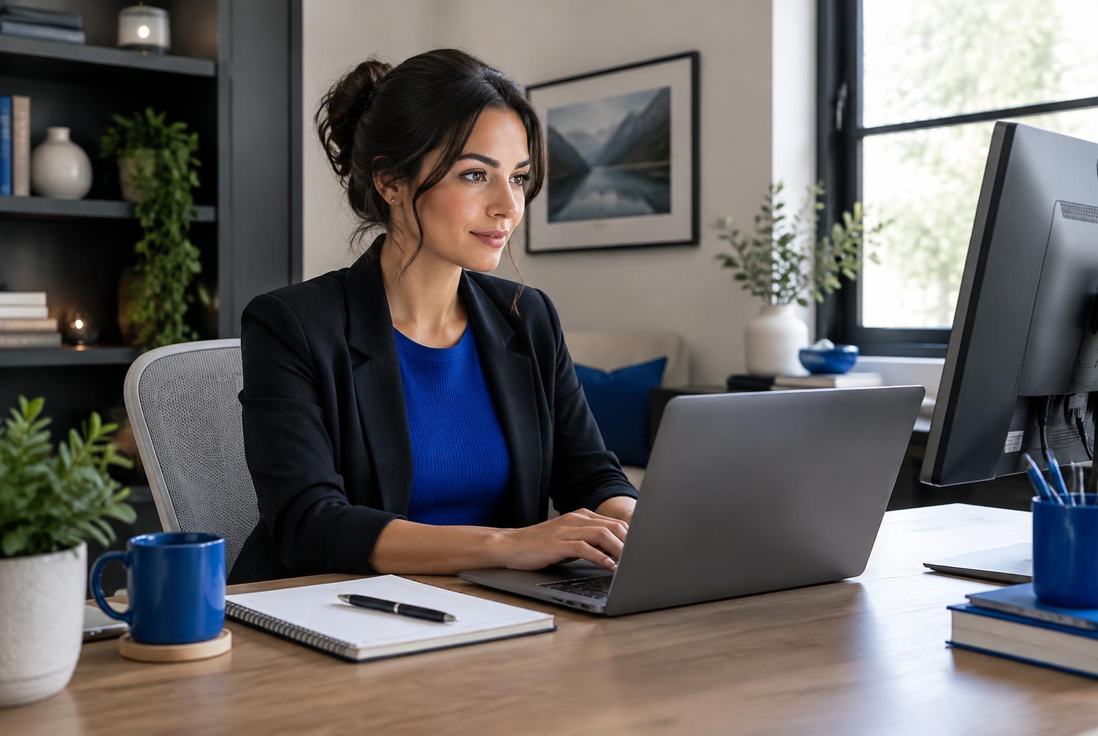 A dedicated virtual assistant working within a client's systems